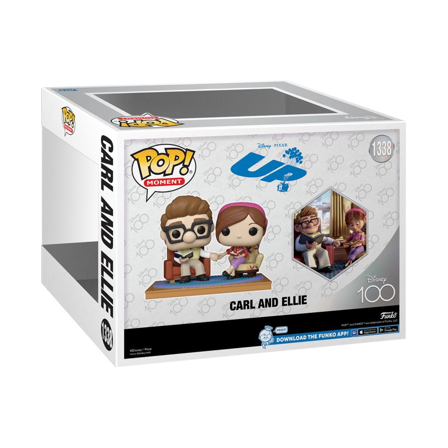 Up (2009) - Carl & Ellie Disney 100th Pop Moment Vinyl! 1388