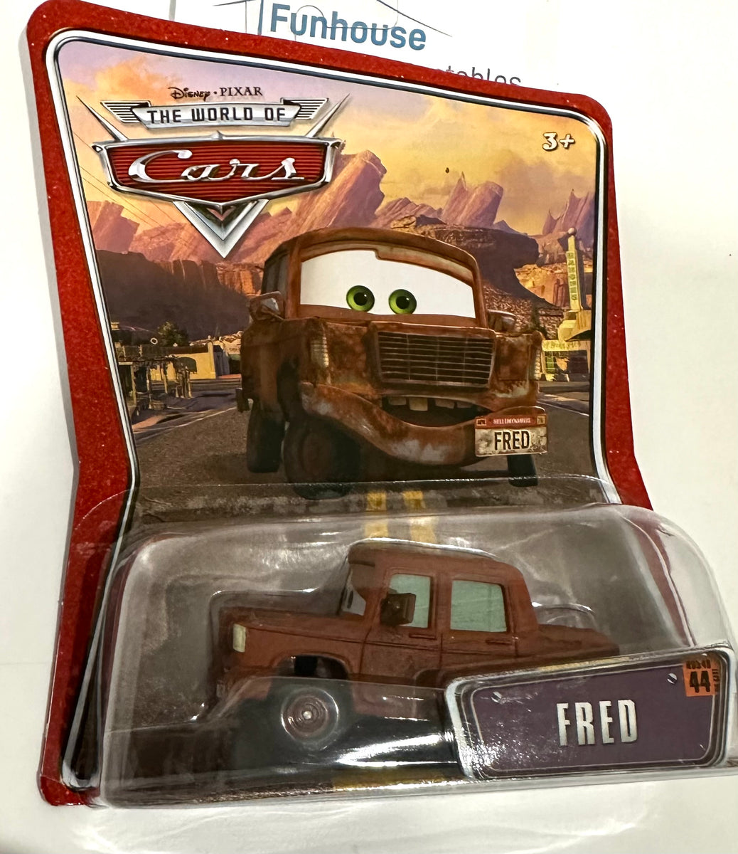 Copy Of Disney Pixar Cars World Of Cars FRED No 44 Funhouse Toys copy-of-disney-pixar-cars-world-of-cars-fred-no-44-funhouse-toys