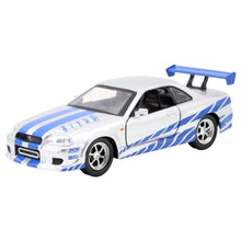 Fast and Furious - 2002 Nissan Skyline GTR R34 Silver 1:32 Scale Hollywood Ride