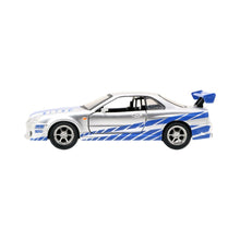 Fast and Furious - 2002 Nissan Skyline GTR R34 Silver 1:32 Scale Hollywood Ride
