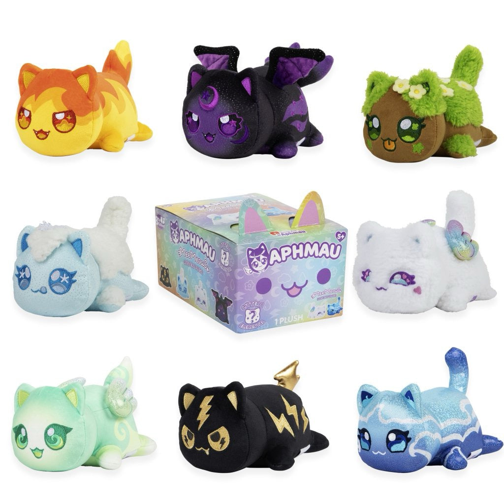 Aphmau 6 Mystery MeeMeows Plush Series 8 Elemental NOW IN STOCK Aphmau 6 Mystery MeeMeows Plush Series 8 Elemental NOW IN STOCK