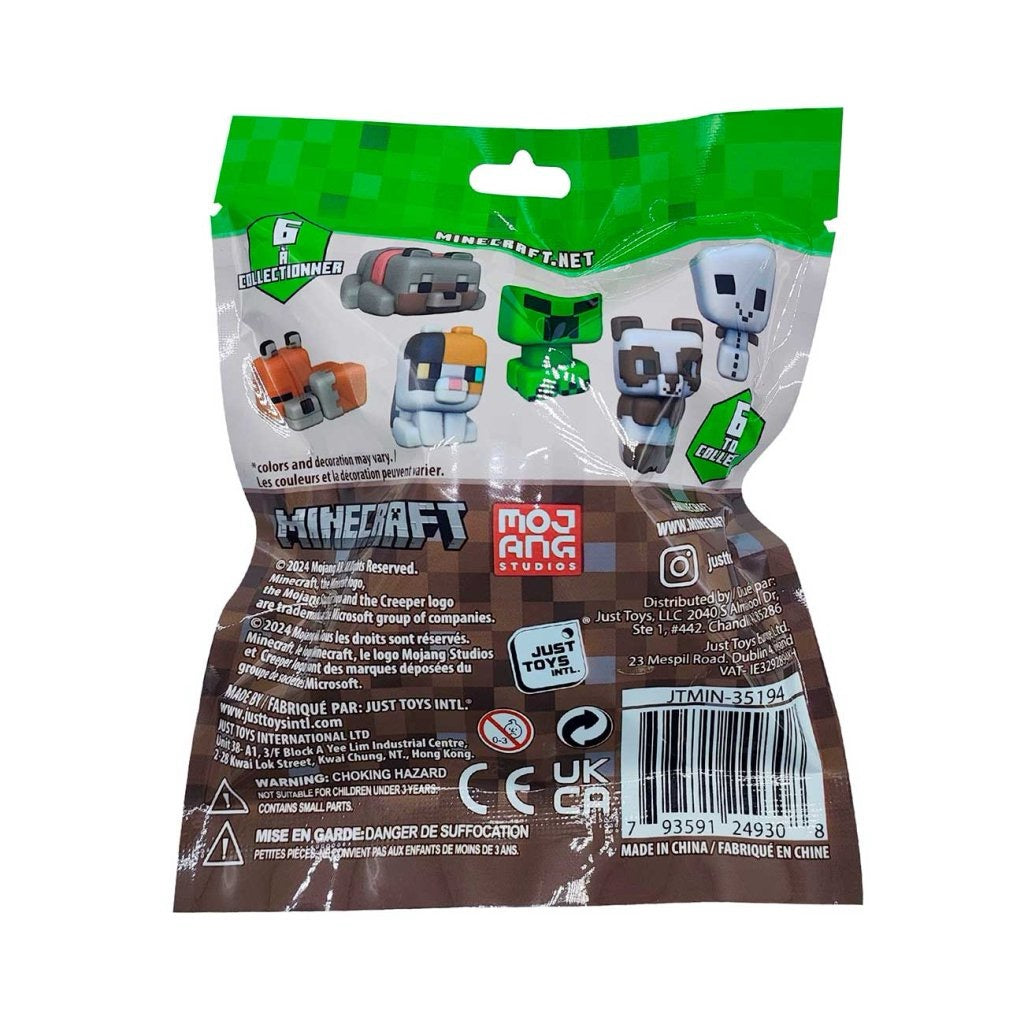 MINECRAFT SQUISHME SÉRIE 5 Boîte De Collection Série 5 EUR 44,04