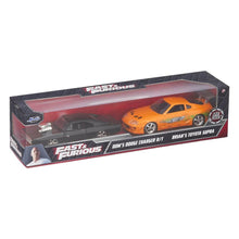 Fast & Furious - Don's Charger & Brian's Supra 1:32 Scale Diecast Hollywood Ride