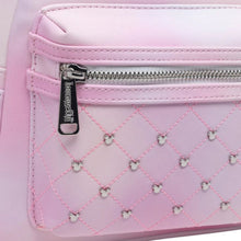 Disney - Minnie Quilted Pastel Sakura US Exclusive Mini Backpack LOUNGEFLY