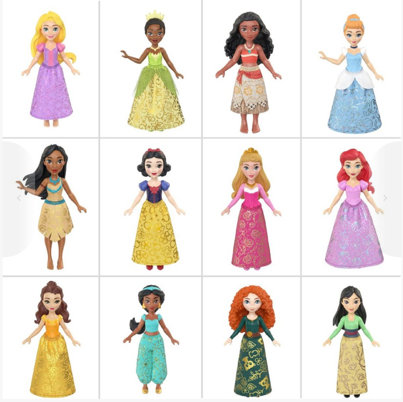 Disney Princes Small Doll Snow White Funhouse Toys Collectables