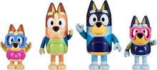 Bluey Pack of 4 Family Beach Day Bingo Dad Mum & Bluey