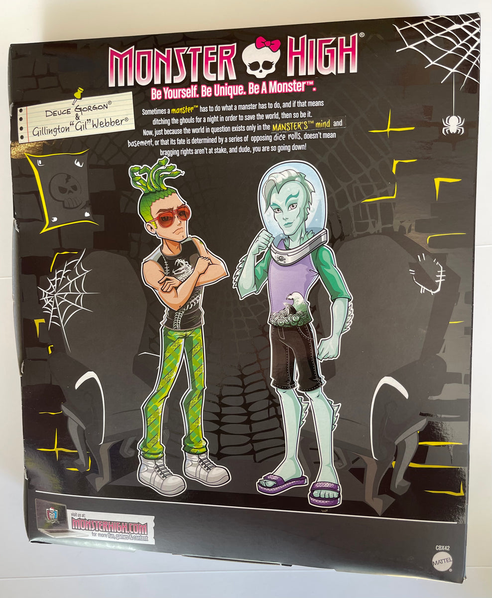 Gillington Gil Webber & Deuce Gorgon (2-pack) - Mansters - Monster High  Dolls