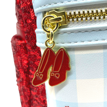 The Wizard of Oz - Ruby Sequin 10” Faux Leather Mini Backpack