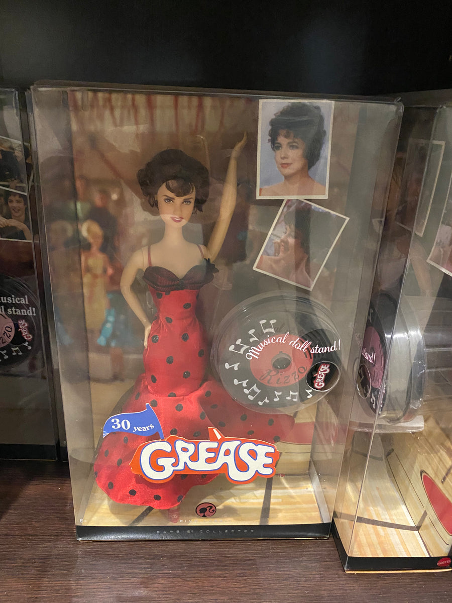Barbie Rizzo Red Dress 30 Yeas of GREASE Musical Doll 2008 Funhouse
