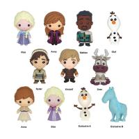 DISNEY Frozen 2 3D Collectable clip Plush Blind Bag