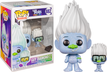 Trolls World Tour Hip Hop Guy with Tiny Pop Vinyl! 882