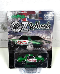 OZ WHEELS 1:64 - HANFUL CASTROL GREEN HQ MONARO SERIES 2 No:2
