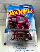 HOT WHEELS VW Kool Kombi PINK LEGENDS TOUR 2024 Long Card HTF90 Special Mattel Release
