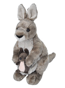 Kangaroo with Joey stuffed animal 20cm Wild Republic NEW