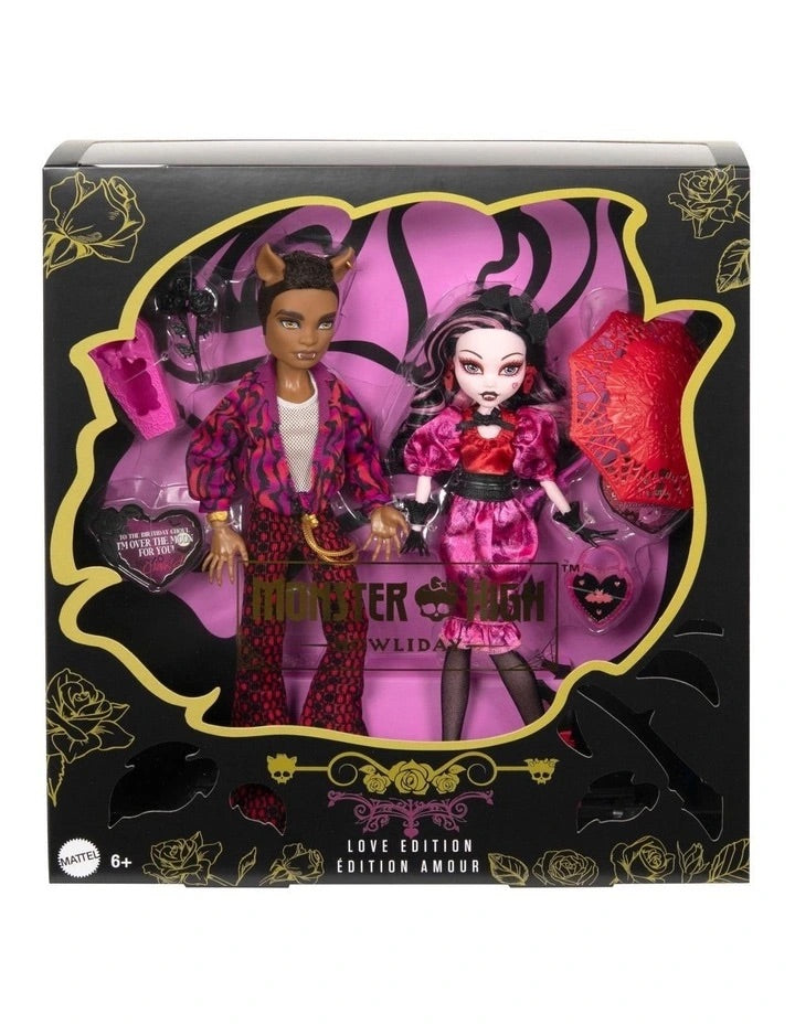 Monster High Draculaura shops and Clawd Two Pack