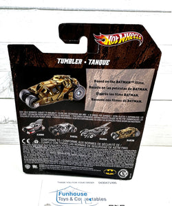 Hot Wheels Premium Pop Culture BATMAN BEGINS ~ TUMBLER * TANQUE Batmobile 2011