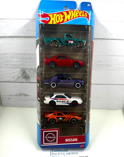 Hot Wheels Nissan 5 pack Set 2023 HLY73