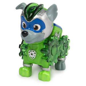 Paw Patrol Rocky Mighty Pups Charged Up Figure