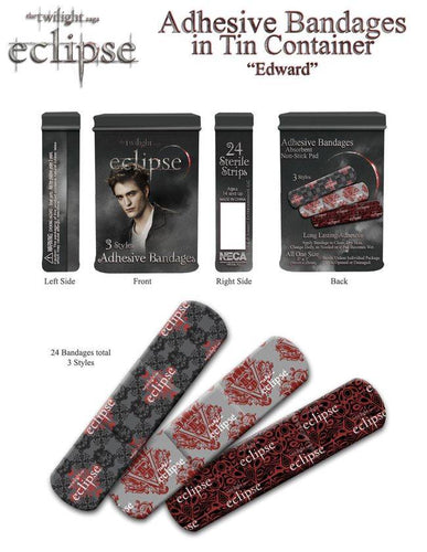The Twilight Saga: Eclipse - Adhesive Bandages in Tin Edward