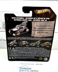 Hot Wheels Premium Pop Culture BATMAN ~ 1940’s Batmobile 2011