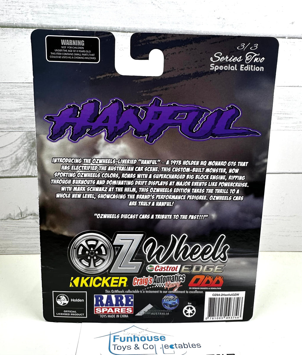 OZ WHEELS 1:64 - HANFUL WRAPPED 1973 HQ MONARO GTS SERIES 2 No:3 ...
