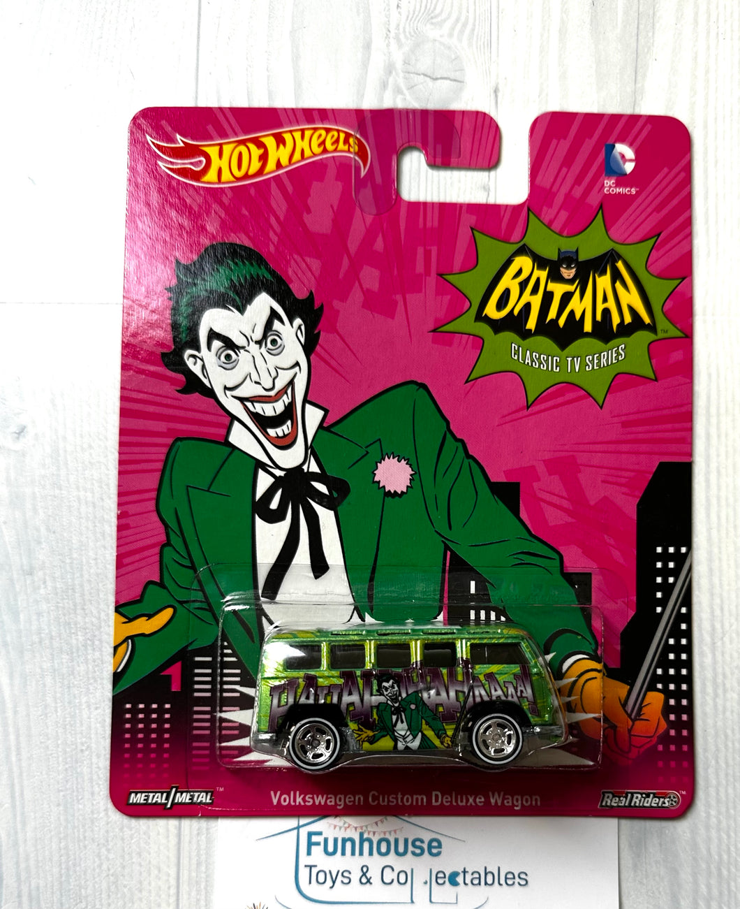 Hot Wheels Premium 2014 Batman Classic TV Series “Volkswagen Custom Deluxe Wagon Car Culture