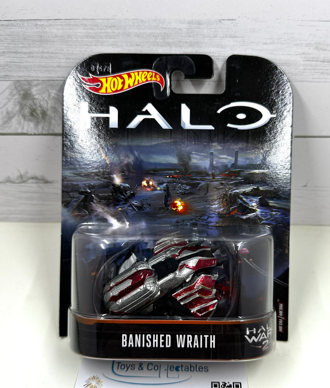 *HOT WHEELS - PREMIUM HALO - HALO WARS 2 ~ BANISHED WRAITH 2016