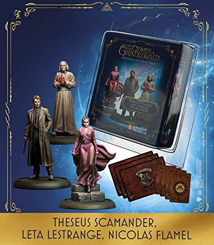 HARRY POTTER - Miniature Adventure Game - Theseus Scamander, Leta Lestrange, nicolas Flamel