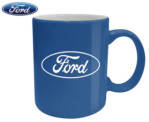 Ford 330mL Racing Blue Logo Coffee Cup