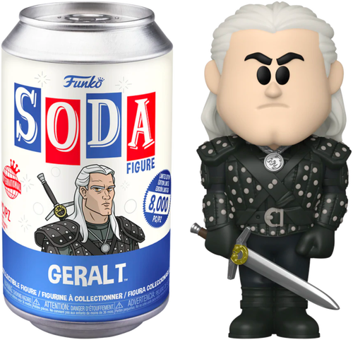 The Witcher - Geralt Vinyl SODA Figure in Collector Can