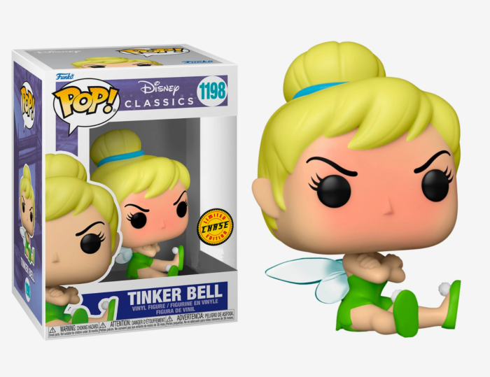 Disney Classics - Grumpy Tinker Bell CHASE Pop Vinyl! 1198