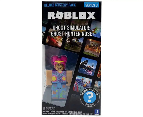 Roblox Series 3 Ghost Simulator: Ghost Hunter Rose 3-Inch Deluxe