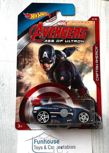HOT WHEELS MARVEL AVENGERS AGE OF ULTRON ~CAPTAIN AMERICA ~ 2/ 8 2015