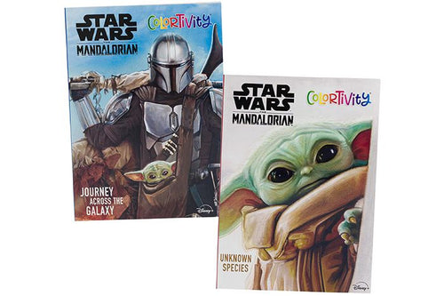 Colouring Activity Book 64 Pages Mandalorian