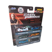 Fast & Furious – Nano Hollywood Rides 6-Pack assorted