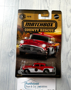 Matchbox Cars County Rescue ~ 1956 Buick Century- 6/6