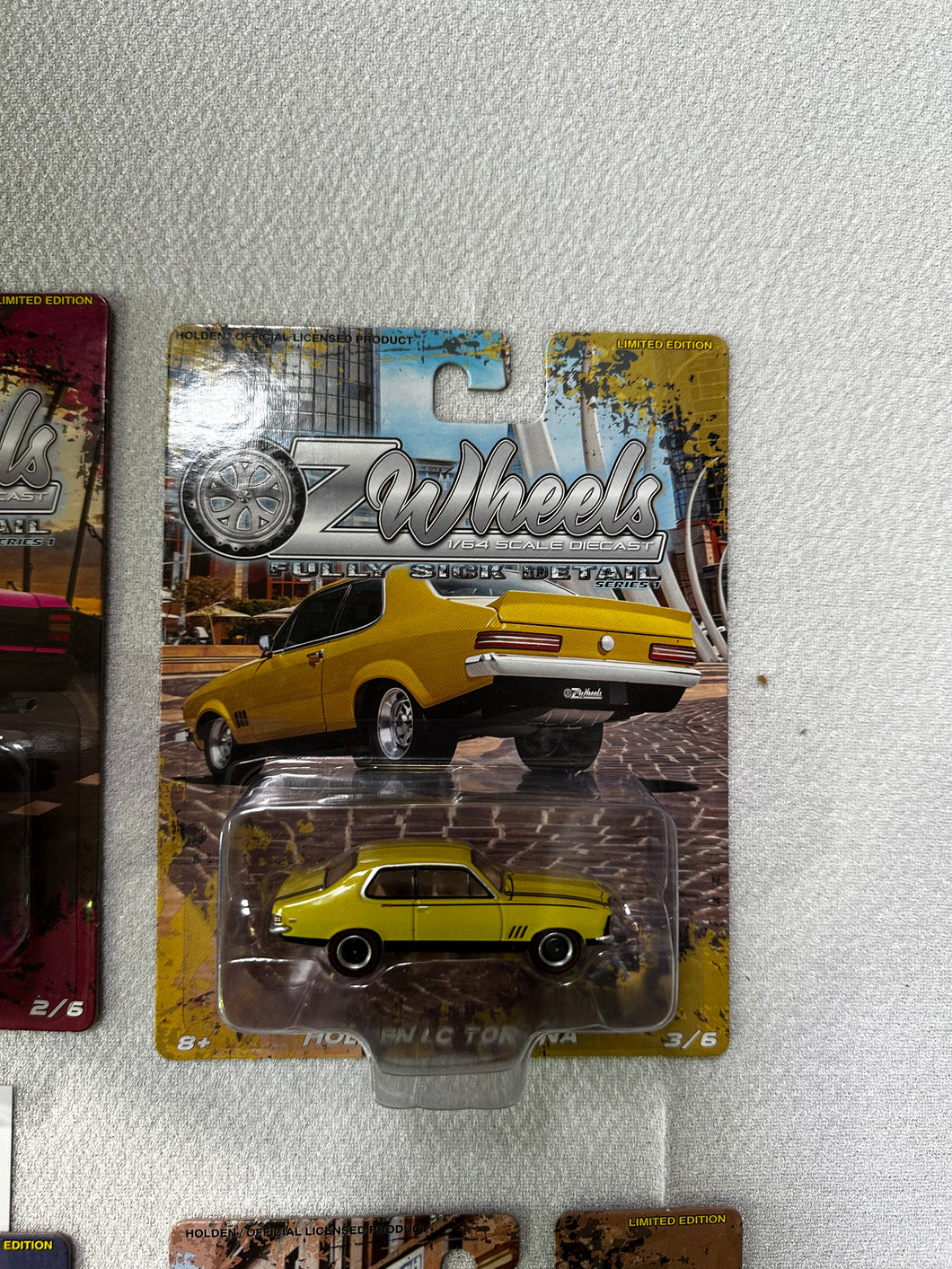 OZ WHEELS - 1:64 FULLY SICK DETAIL HOLDEN LC Torana SERIES 1