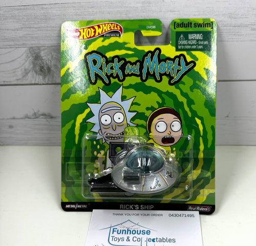 *Hot Wheels PREMIUM RICK & Morty ~RICK’sSHIP  2020