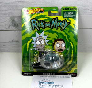*Hot Wheels PREMIUM RICK & Morty ~RICK’sSHIP  2020