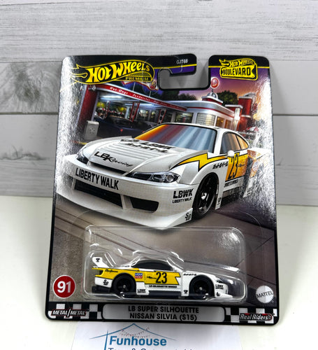 *HOT WHEELS BOULEVARD #91 LB NISSAN SILVIA (S15)