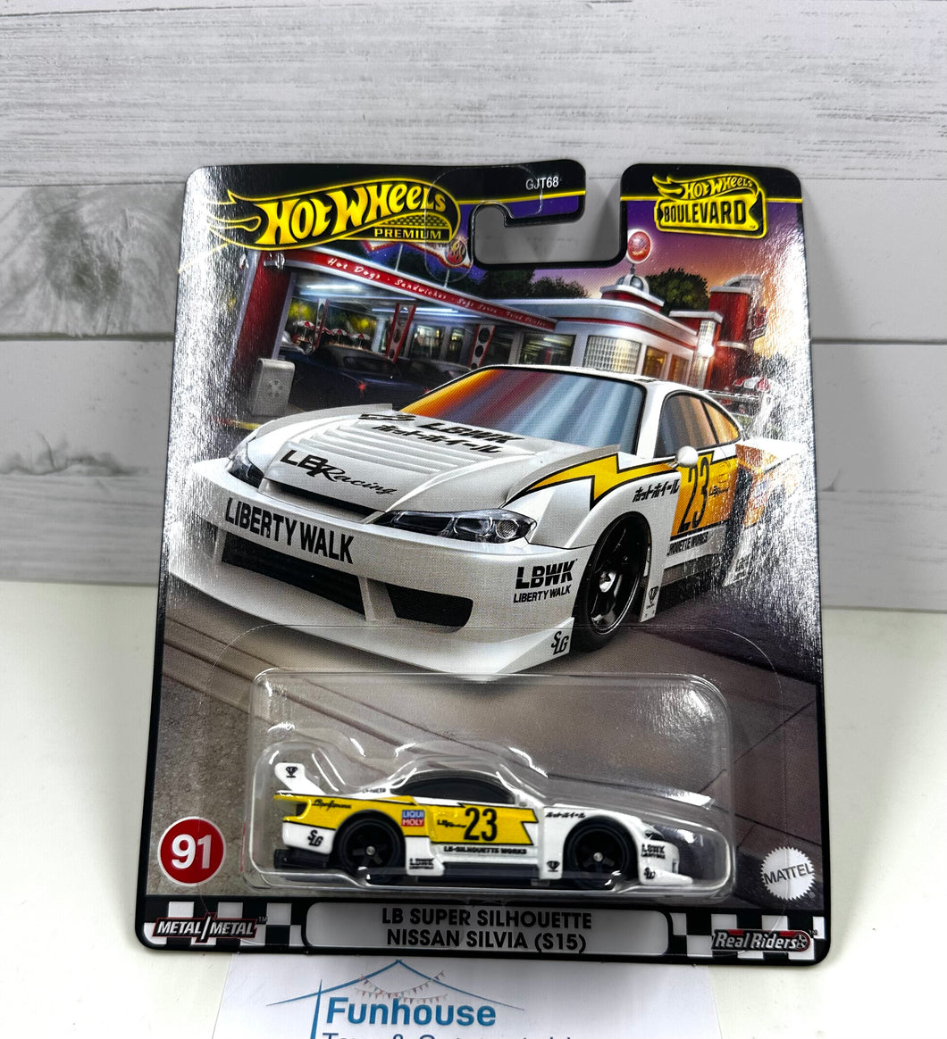 *HOT WHEELS BOULEVARD #91 LB NISSAN SILVIA (S15)