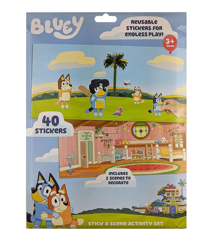 Bluey Stick A Scene Activity Set