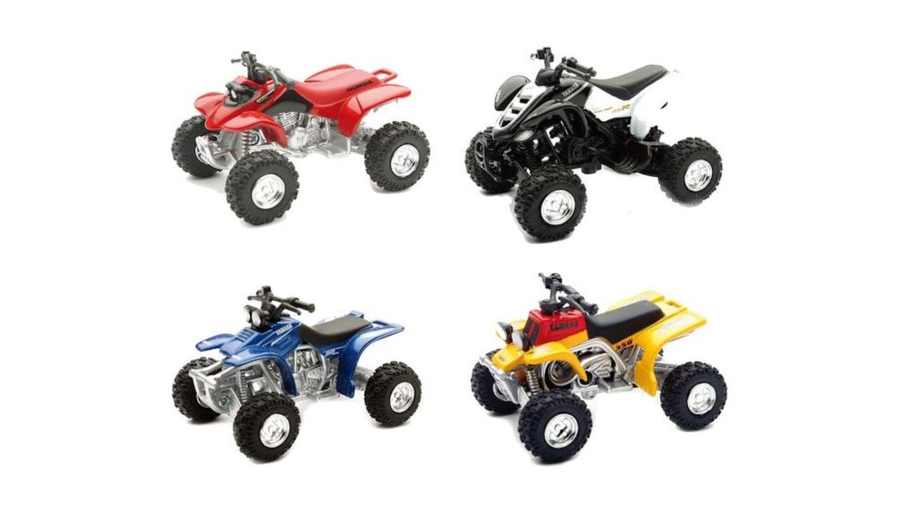 Copy of Yamaha ATV Quad Bike Asst Diecast Scale 1:32 WHITE