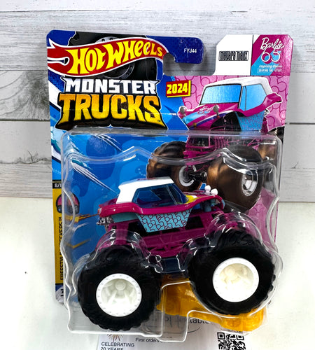 2024 Hot Wheels Monster Trucks Barbie 65th Anniversary FREESTYLE WRECKERS