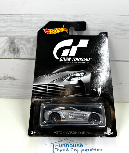 Hot Wheels 2015 Gran Turismo Series ~ ASTON MARTIN ONE-77 6 of 8 SINGLE Car