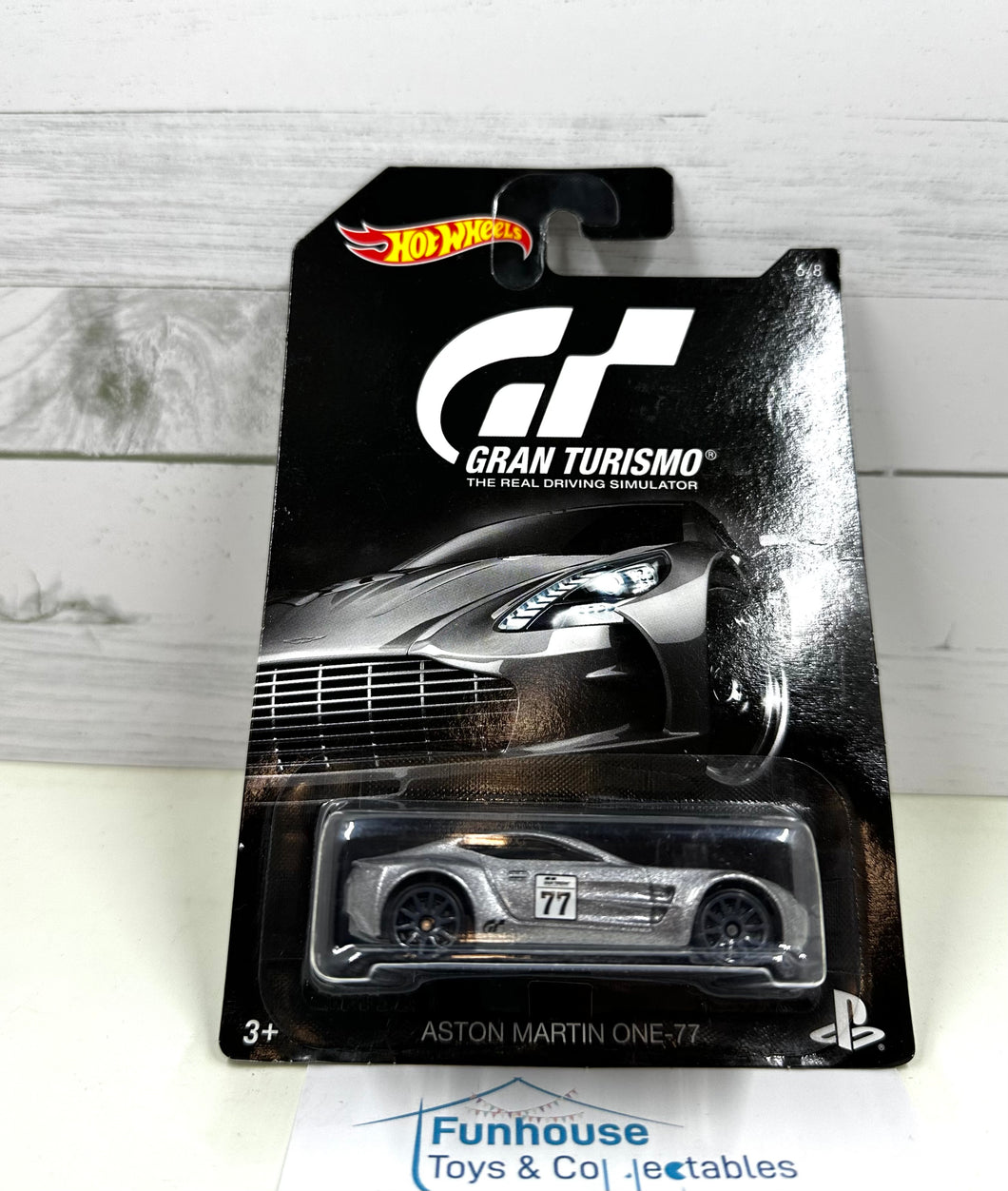 Hot Wheels 2015 Gran Turismo Series ~ ASTON MARTIN ONE-77 6 of 8 SINGLE Car