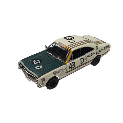 Holden White HT Monaro GTS #43 R Des West/Peter Brock