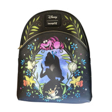Alice in Wonderland (1951) – Alice & Cheshire Cat Floral US Exclusive Glow Mini Backpack