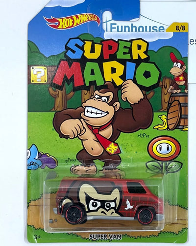 Hot Wheels Super Mario Donkey Kong Super Van 8/8 MATTEL 2016