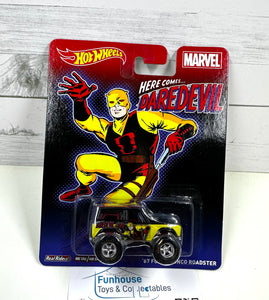 *Hot Wheels Daredevil ~ 67 FORD BRONCO ROADSTER REAL RIDERS 2014